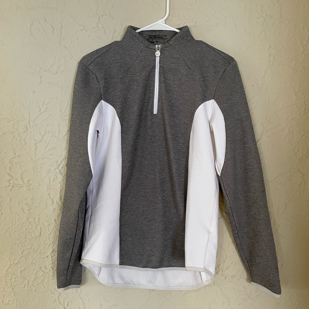 Nike Dri Fit Gold Half Zip Top